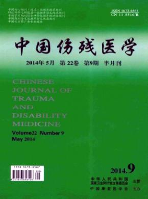 中国伤残医学杂志投稿