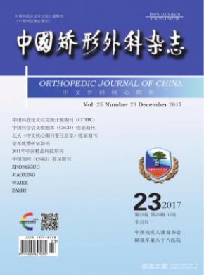 中国矫形外科杂志投稿
