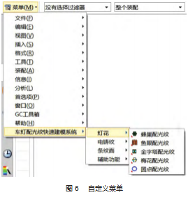基于 NX 二次开发的汽车车灯圆点配光纹快速建模论文