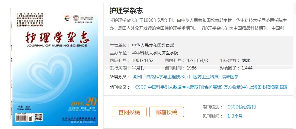 2024年护理核心期刊目录（2024护理学类科技核心期刊汇总）.jpg