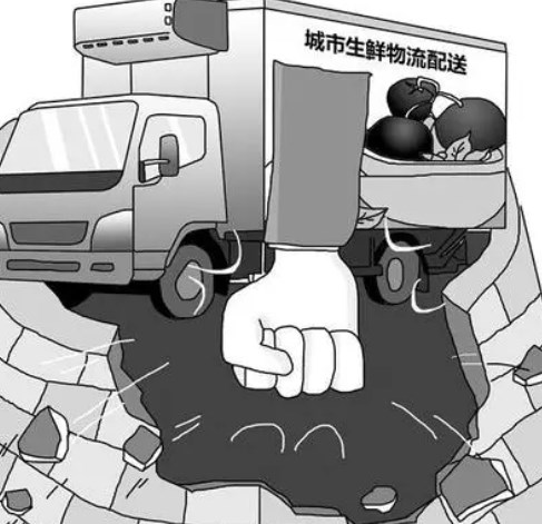 基于互补仓的轴辐式网络下生鲜农产品配送研究论文