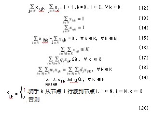 考虑双重满意度的外卖配送路径优化论文