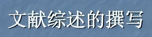 论文文献综述应该怎么写（文献综述写作方法指南)