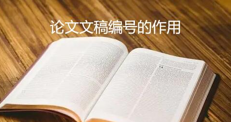 论文编号作用是什么（期刊论文章编号的具体含义）