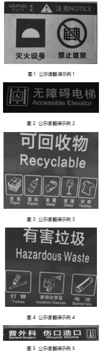 基于《公共服务领域英文译写规范》的淮南市公示语英文译写论文